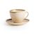 Olympia Kiln Cappuccino Cup - Sandstone - Porcelain - 230 ml 8 Oz - 6 pc