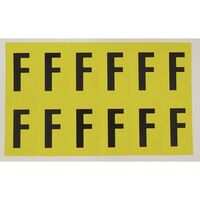 Self-adhesive numbers and letters - Letter F