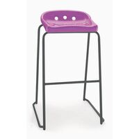 Polypropylene stacking stools - Set of 4