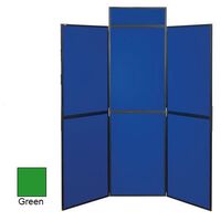 Lightweight folding display panel kit - 6 panel, apple green