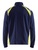 Sweatshirt mit Half Zip marineblau/gelb - Rückansicht