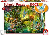 Schmidt Fairies in the forest (wand) 200db-os puzzle (56333) (18901-184)