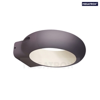 Outdoor LED Wandleuchte SATURNO, Up/Down, 5W, 3000K, 300lm, IP54, anthrazit