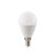 LED Tropfenlampe ECOLUX KUGEL, 230V, Ø 4.5cm / L 8cm, E14, 5.5W 2700K 470lm 200°, nicht dimmbar, Opal