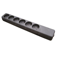 Plast Power Strip 6-way K-IT