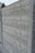 Beton schutting rockstone dubbel, grijs.Incl. gladgestreken betonpaal dubbel met sleuf 248cm, en dubbele betonplaat 199x38,5cm.