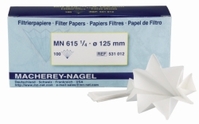 Papier filtre qualitatif type MN 615 ¼ plissé Type MN 615 1/4