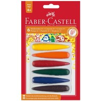 Zsírkréta FABER-CASTELL 6 színű bliszteres