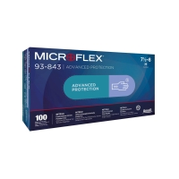 Ansell Microflex® 93-843 eldobható nitril kesztyű, meret M, 100 darab