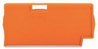 WAGO 2002-1494 Trennplatte,2 mm dick,überstehend,orange