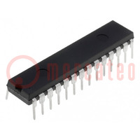 IC: PIC microcontroller; 16kB; 40MHz; 2÷5.5VDC; THT; DIP28; PIC18