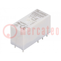 Relay: electromagnetic; DPDT; Ucoil: 230VAC; 8A; 8A/250VAC; HR30