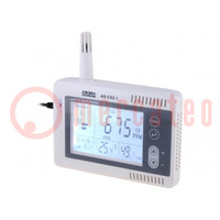 Meter: CO2, temperature and humidity; Range: 300÷3000ppm ( CO2)
