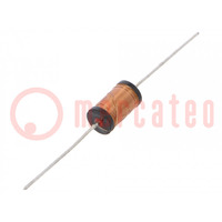 Inductor: wire; THT; 6.8mH; 0.22A; 14.16Ω; Ø7.5x16mm; ±5%; Q: 100