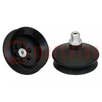 Suction cup; 63mm; G1/4-AG; Shore hardness: 55; 43.829cm3; FSGA