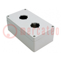 Enclosure: for remote controller; IP66; UL94-5V; X: 90mm; Y: 160mm