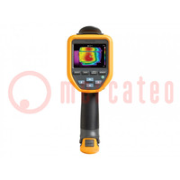 Kamera termowizyjna; LCD 3,5"; 256x192; -20÷550°C; IP54; 1,91mrad