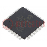 IC: PIC microcontroller; 256kB; SMD; TQFP100; PIC24; 16kBSRAM