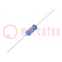 Resistor: metal oxide; 1.5Ω; 2W; ±5%; Ø5x12mm; -55÷155°C