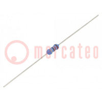 Resistor: metal oxide; 130Ω; 500mW; ±5%; Ø3.5x10mm; -55÷155°C