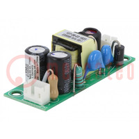 Power supply: switched-mode; open; 6W; 90÷264VAC; 9VDC; 0.67A; 81%