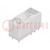 Relay: electromagnetic; DPDT; Ucoil: 230VAC; 8A; 8A/250VAC; socket