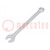Wrench; combination spanner; 6mm; Overall len: 100mm