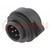 Connector: rond; 692,693,RD24; 250V; PIN: 7; contact; mannelijk