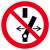Verbotsschild, Schalten verboten, selbsthaftende Magnetfolie, (Durchm.): 20,0 cm DIN EN ISO 7010 P031 ASR A1.3 P031