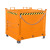 Stapler-Anbaugeräte Klappbodenbehälter orange RAL 2000 100 x 120 x 116 cm