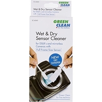 GREEN CLEAN DRY SWEEPER S WET ET DRY CAPTEUR CLEANING SYSTÈME POUR CAPTEURS FULL FRAME SIZE BLEU SC-6060 GCSC-6060