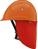Helm INAP Profiler +6/UV UV-nekbescherming oranje