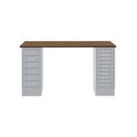 MultiDesk | 1 MultiDrawer mit 10 Schüben, 1 MultiDrawer mit 6 Schüben