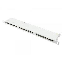 Good Connections Patchpanel 19"Cat. 6 24-P. 0,5HE lichtgr.
