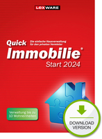Lexware QuickImmobilie Start 2024 Rent management 1 licentie(s)