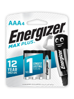 Energizer MAXPLUS AAA – 4 Pack Batteria monouso Mini Stilo AAA Alcalino