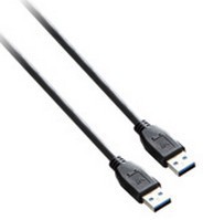 V7 V7E2USB3AA-03M kabel USB 3 m USB 3.2 Gen 1 (3.1 Gen 1) USB A Czarny
