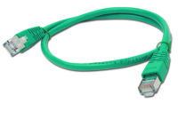 Gembird PP22-2M/G hálózati kábel Zöld Cat5e F/UTP (FTP)