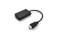 AddOn Networks HDMI2VGA video cable adapter VGA (D-Sub) HDMI Type A (Standard) Black