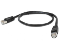 Gembird PP6-1M/BK networking cable Black Cat6 F/UTP (FTP)