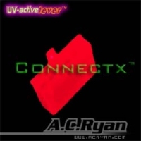 AC Ryan Connectx™ AUX 6pin Female - UVRed 100x Czerwony