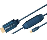 ClickTronic 3m miniDisplayPort/HDMI m/m Blau