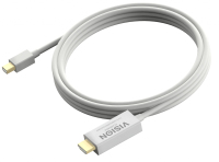 Vision Mini-DisplayPort - HDMI, 2m Mini DisplayPort HDMI Type A (Standard) White