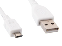 Gembird MicroUSB B - USB A, 1m USB cable USB 2.0 Mini-USB B White