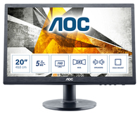 AOC 60 Series M2060SWDA2 LED display 49,6 cm (19.5") 1920 x 1080 pixels Full HD Noir