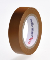 Hellermann Tyton HTAPE-FLEX15-15x10 10 M PVC Barna