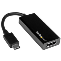 StarTech.com Adaptador Gráfico USB-C a HDMI 4K30Hz - Conversor de Vídeo USB 3.1 Tipo C a HDMI - Compatible Thunderbolt 3 - Dongle