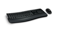 Microsoft PP4-00010 Tastatur Maus enthalten RF Wireless AZERTY Belgisch, Französisch Schwarz
