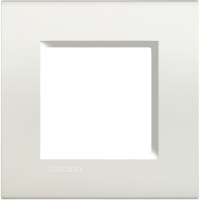 bticino LNA4802BI Wandplatte/Schalterabdeckung Weiß