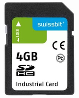 SwissBit S-600 4 GB SD SLC Classe 10